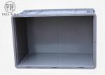 Euro Stackable Heavy Duty Plastic Storage Containers 600 * 400 * 340mm 50 Liter
