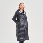 FODARLLOY 2022 New winter women casual hooded fluffy and thicken warm coat