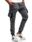 Men Camouflage Casual Pants Patchwork Cargo Pants Multi Pocket