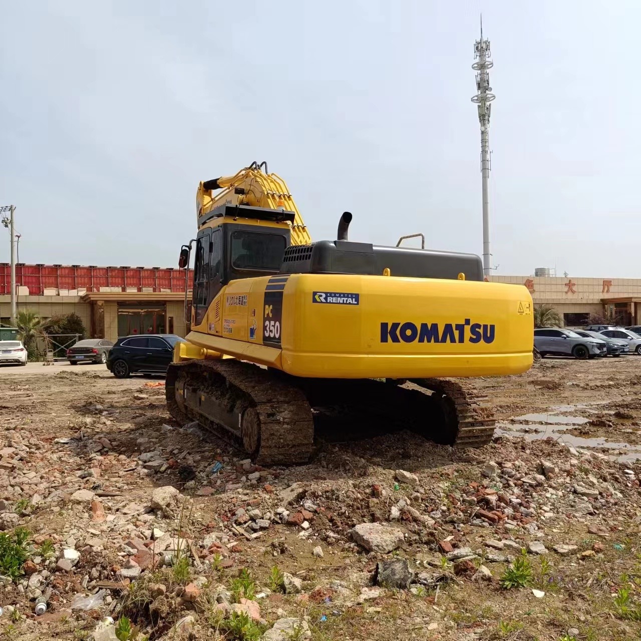 Original 35 Ton Used Excavator Equipment Secondhand Komatsu PC 350 Excavator Digger