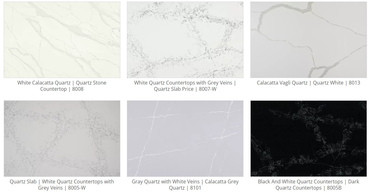 6.5mohz Hardness Artificial Quartz Stone Slabs Dark Grey Engineer 20MM Thickness