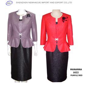 Quality Ladies Fashion New Styles Latest Dress Suits for Women, Elegant Skirt Suits (ML-1622#) wholesale