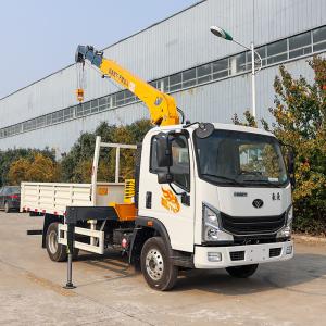 Quality small truck mounted crane truck 4x2 cargo truck with crane wholesale
