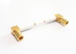 SSMB Female Right Angle Coaxial Cable Assemblies / Au Plated with Cable SFF-50-1