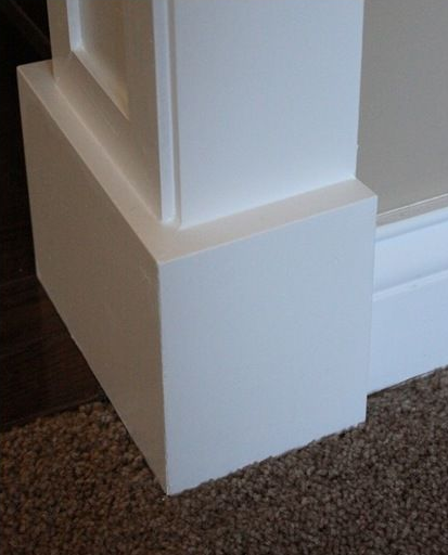 1x8 Non-Toxic Smooth PVC Trim Board / Cellular PVC Trim For Home