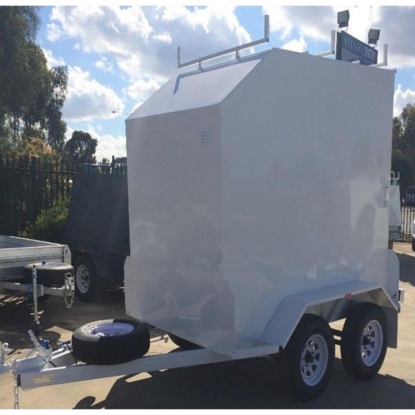 Fully Framed 8 x 5 Furniture Van Trailer , Single Axle Small Enclosed Utility