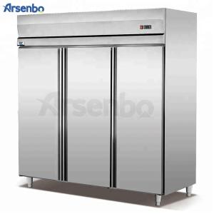 Quality 220V 50HZ 3 Door Kitchen Fridge Freezer Anticorrosive Durable wholesale