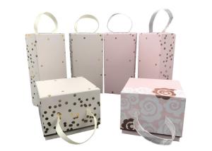 Quality Boutique Recycled Paper Gift Packaging Box , Foldable Cardboard Gift Boxes wholesale