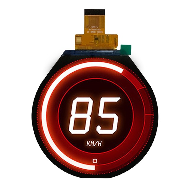 3.4 Inch 800*800 Circular TFT LCD Display MIPI Interface 30 Pin for Smart Home Industrial Control