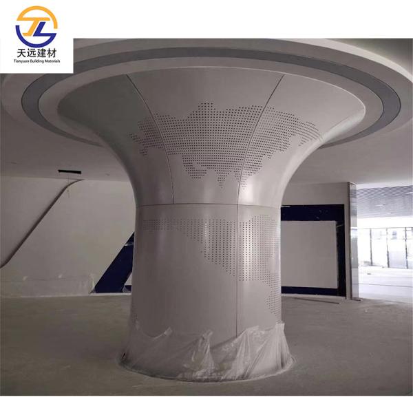 PVDF Stone Pattern Aluminum Metal Ceiling Honeycomb Decorative Aluminum Sheet