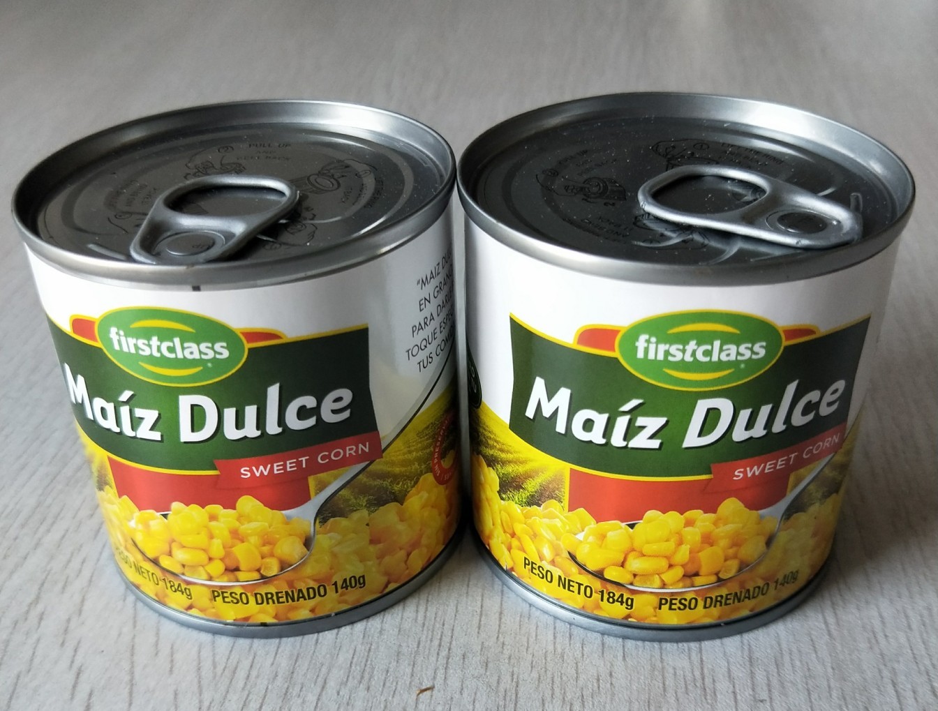 Metal Tin Packed Sweet Corn Kernels With Private Label