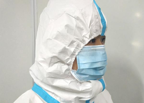 Non Woven Disposable Protective Suit Virus Surgery Hooded Disposable Coveralls