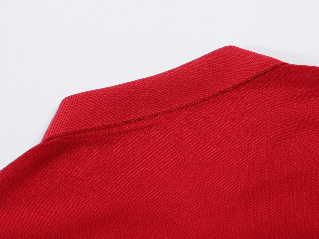 Solid Color Knit Collared Shirt Slim Fit Oversized Short Sleeve