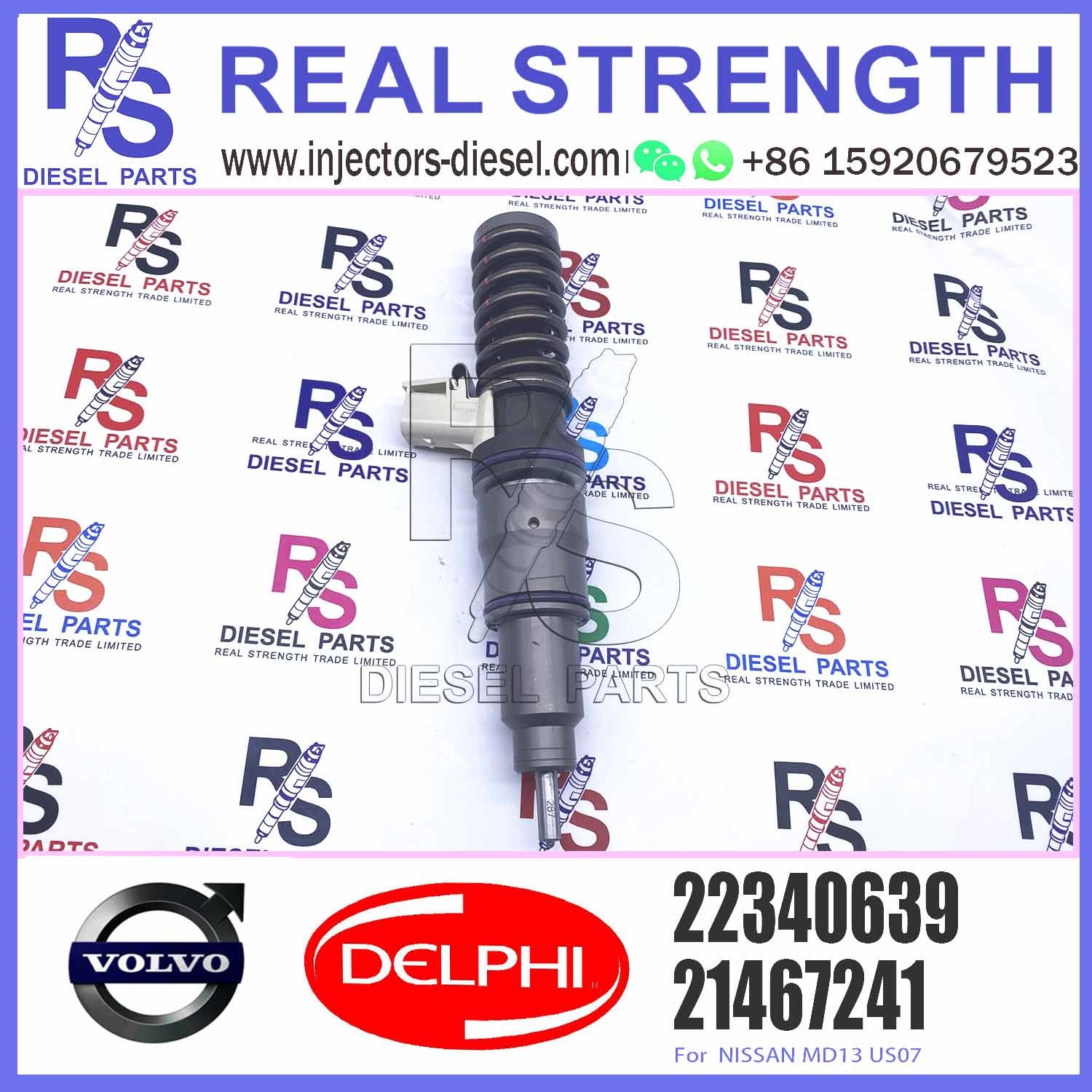 New Fuel Injector BEBE4G15001 22340639 fits for FH 2.8 Diesel Engine more