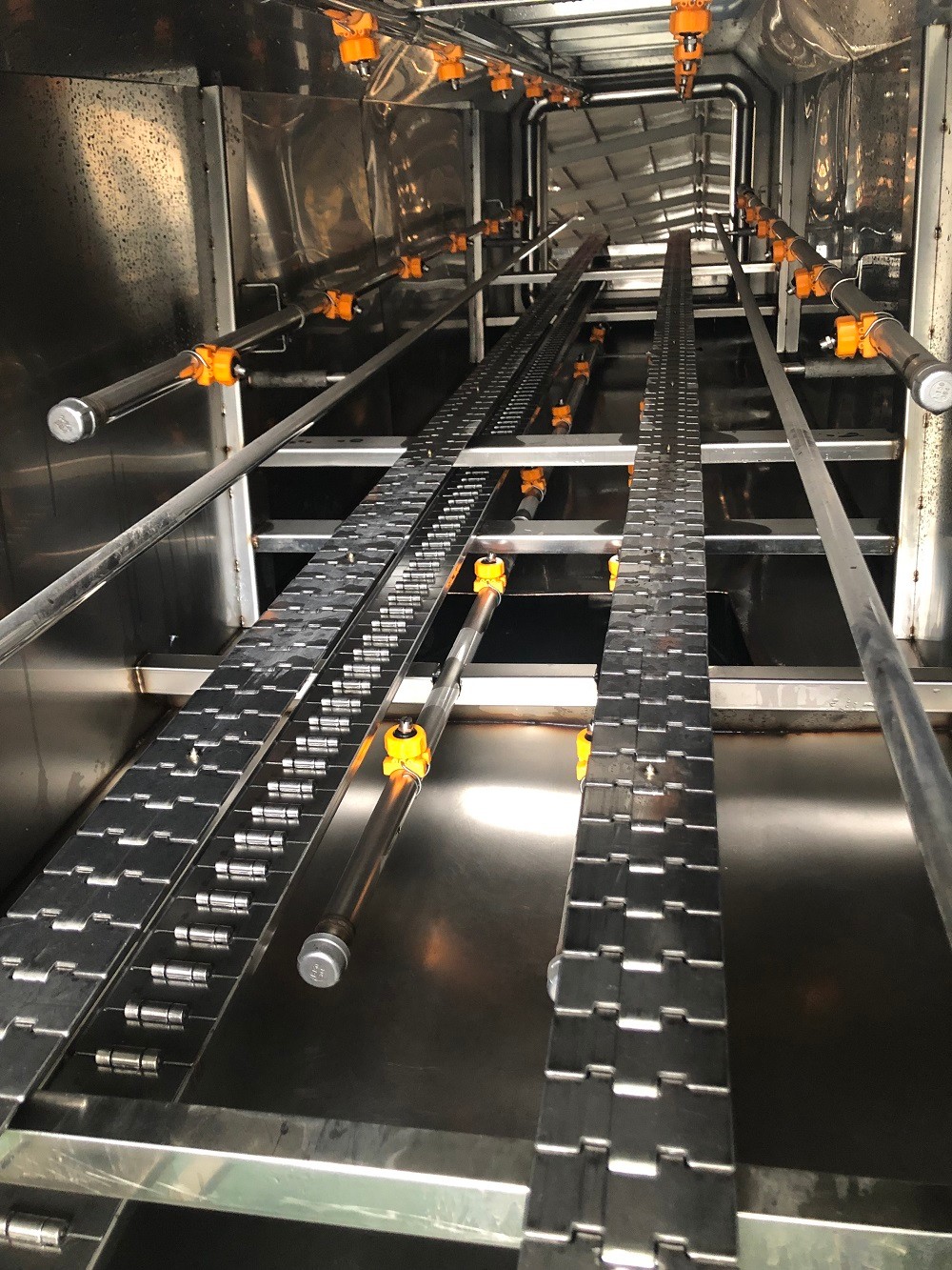 Turkey Poultry Slaughtering Line Chicken Poultry Crate Washer 380V 415V 230V 240V