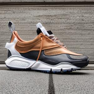 Quality Custom Logo Men Jogging Shoes Fly Knitting Lining Material wholesale