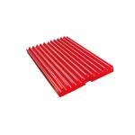 High Manganese Crusher Spare Parts Jaw Plate Customizable Color