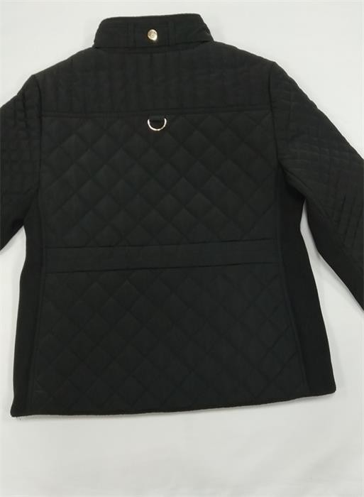 Hooded Quilted Coat Womens