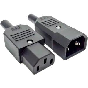 Quality 3P Cable Harness Connector Male And Female C13 C14 Power Cord Connectors wholesale