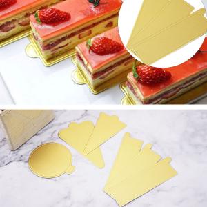 Quality Aluminium Gold Foil Mousse Paper Cake Base Dessert Holding paper cake base cake drum boards wholesale