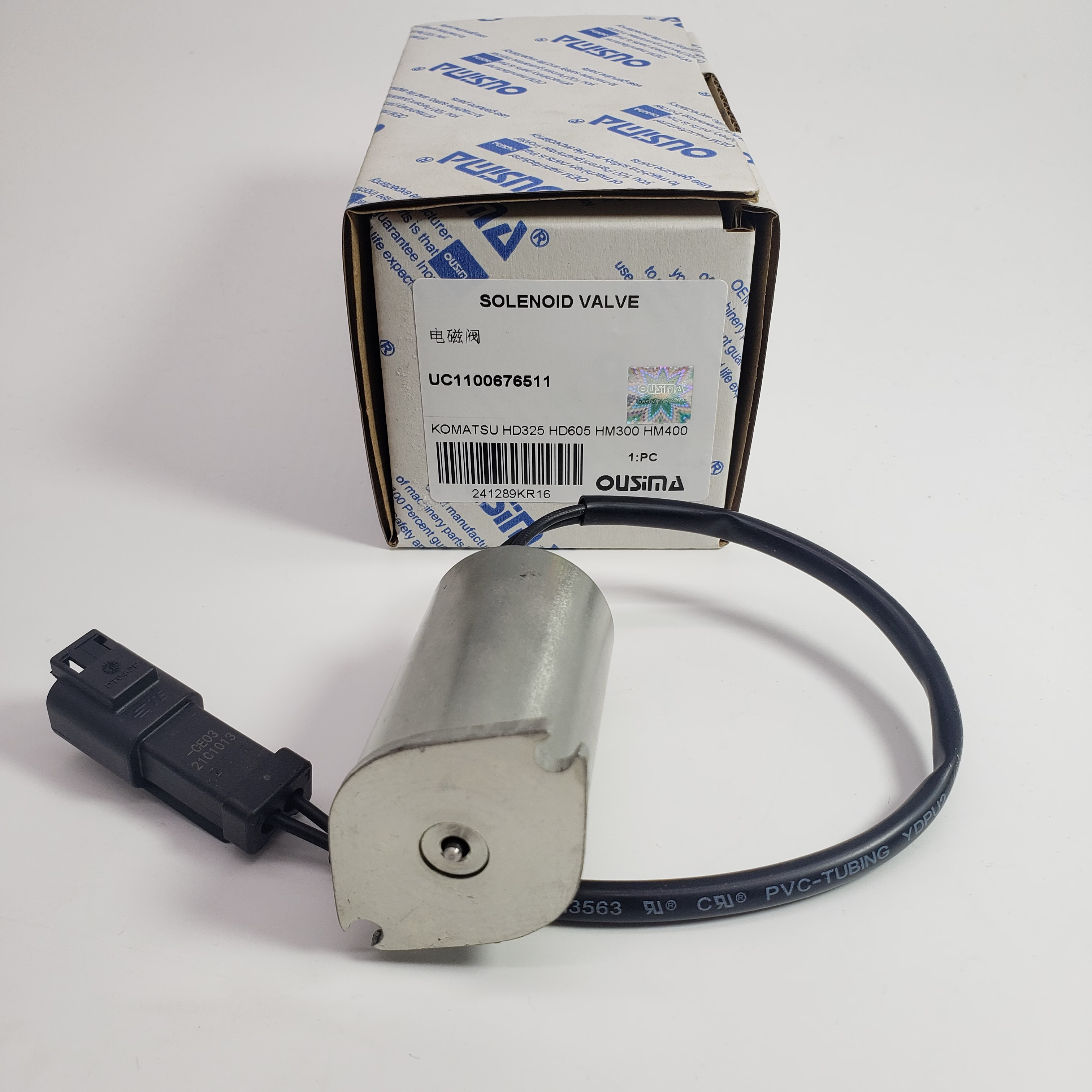 Solenoid Valve UC1100676511 For KOMATSU HD325-7 HD405-7 HD465-7 HM350-1