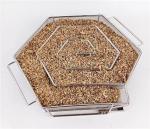 Barbecue 25cm BBQ Smoke Generator Cool Basket Round Shape