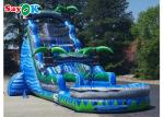 Large Inflatable Slide Commercial Copper Brown PVC Water Slide Bounce House