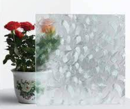 Good Chemical Stability Flat Patterned Glass Used for Interior Decoration and Partition