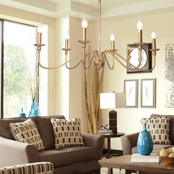 Modern Simple Pendant Lamp Living Room Kitchen Dining Room Lamp American Iron
