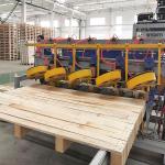 Automatic European Wood Pallet Legs Nailing Machine
