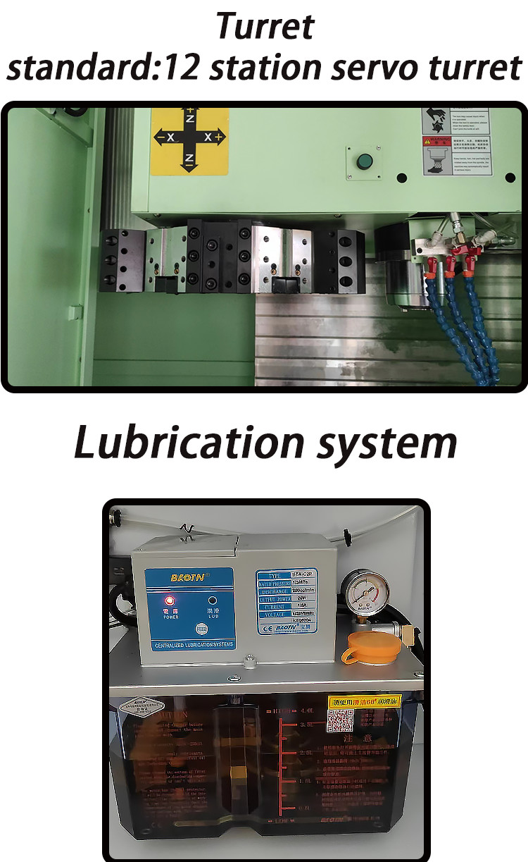 Automatic CNC Vertical Lathe Machine For Metal Turning And Grinding