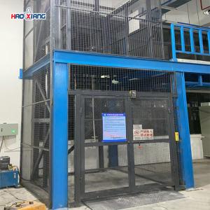 Quality Indoor Outdoor Hydraulic Freight Elevator 8m Stroke Cargo Lift Elevator wholesale