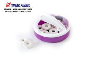 Quality Plum Flavor Low Calorie Colorful Mint Candies Sour Sweet Sugar Free Hard Candy wholesale