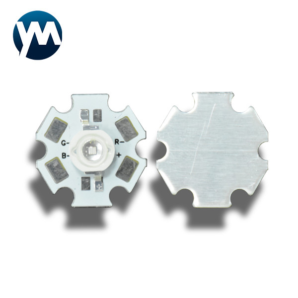 UV LED Chip 3W UV LED Light Imitation Lumen 20mm Aluminum Plate