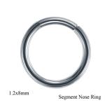Korean style newest fashion body piercing jewelry stainless steel jewelry nose