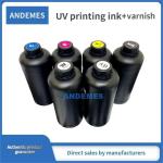 CMYKW V UV Ink 100ml 70ml For Stickers Printing UV Printer Bright Color