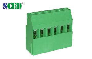 Quality Pitch 5.08mm PCB Terminal Blocks Euro Type High Temperature 300V 10A wholesale