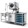 Buy cheap Electrical Hood Type Rack Conveyor Dishwasher Machine High Efficient 380V from wholesalers