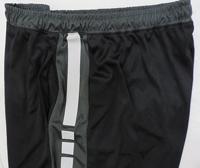 S To XL Elastic Covered Mens Black Jogger Shorts For Work Out