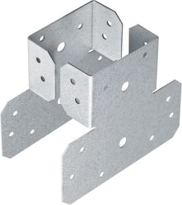 Quality T Shaped Post To Beam Roof Wooden Connectors 2Pcs Adjustable For 4x4 4x6 Post wholesale