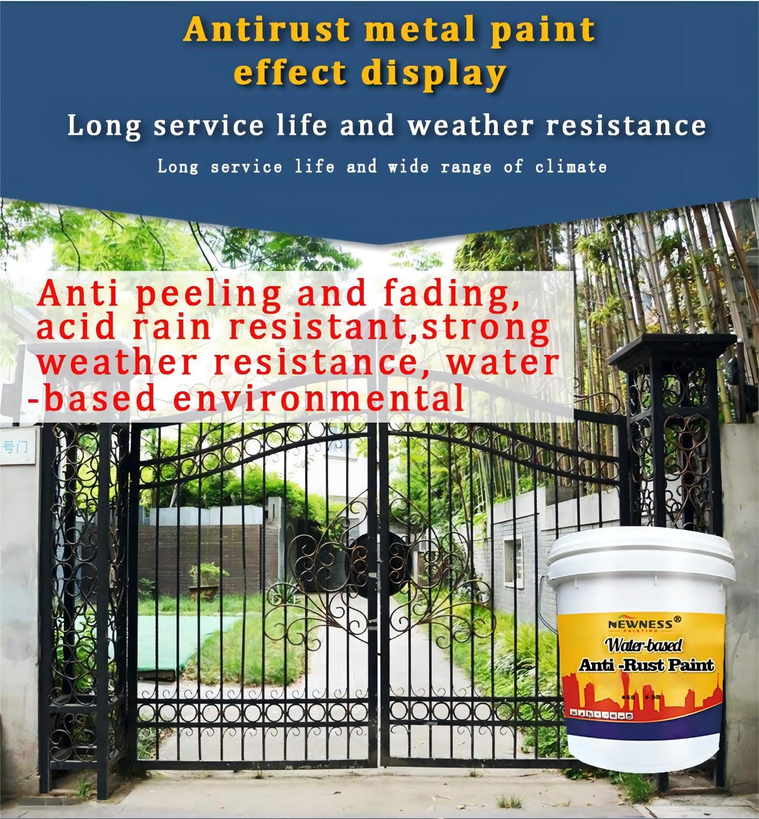 Custom Color Chemical Rust Resistant Acrylic Coating Paints with Good Performance