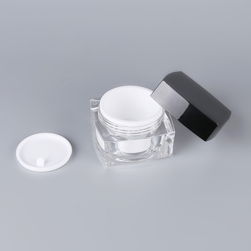 30g Clear Cosmetic Packaging Containers For Gel Creams