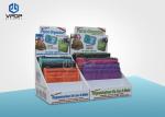 Cloth / Bag Shop Shelf Ready Packaging , Black Cardboard Advertising Stand