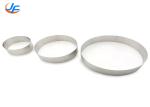 RK Bakeware China Foodservice NSF Birthday Cake Pan , Stainless Steel Mousse