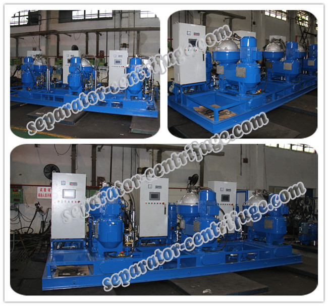 Automatic Discharging 3 Phase Centrifuge Oil Water Separator Disc Centrifuge