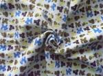 Single Side Printed Flannel Fabric 60% Cotton 40% Polyester Antibacterial