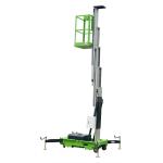 Mobile Single Mast Electric Vertical Lift 10m Platform Height 130kg Load