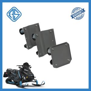 Quality Portable Grey Snowmobile Caster Dolly 8 Inch Plate Wheels Outdoor Trolleys wholesale