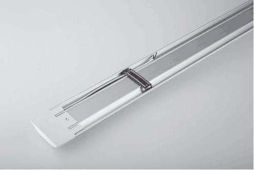 120-160LM/W LED Linear Batten Light, CRI 80-83/95-98, Dimmable, Shatterproof,