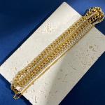 Stainless Steel Gold Layer Diamond Shape Necklace Jewelry Chokers For Women